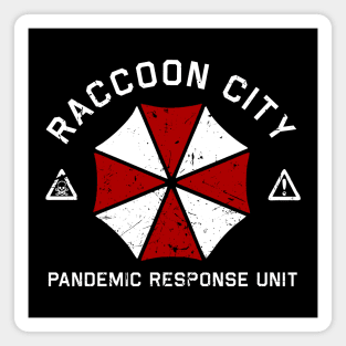 Raccoon City Pandemic Response Unit Magnet
